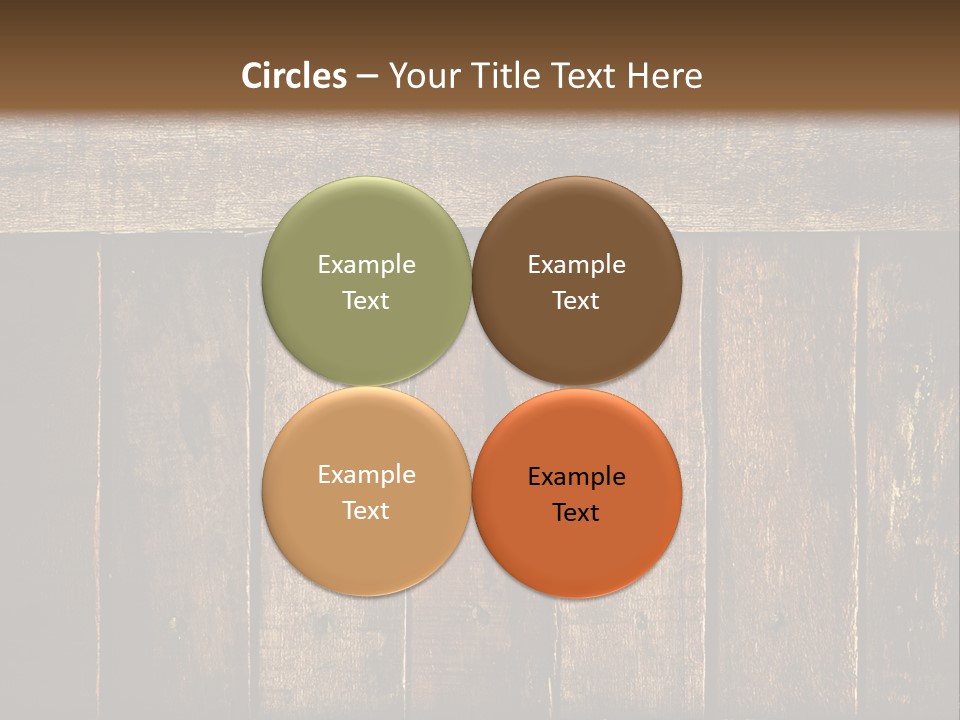 Design Wooden Board PowerPoint Template