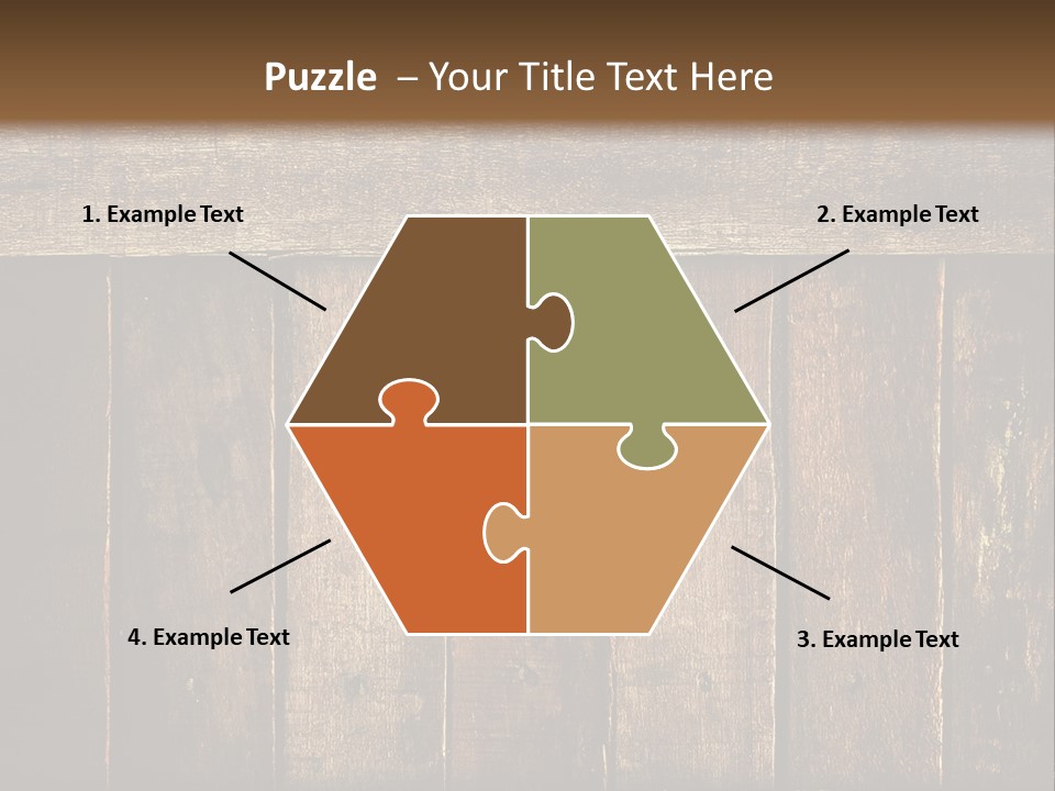Design Wooden Board PowerPoint Template