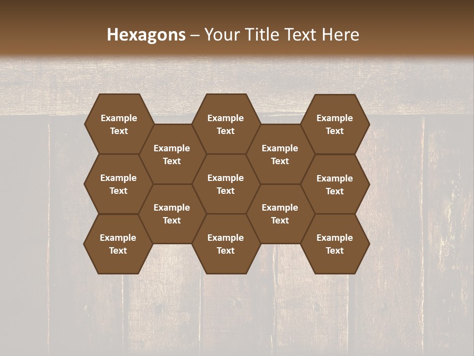 Design Wooden Board PowerPoint Template
