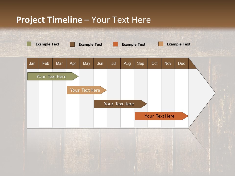 Design Wooden Board PowerPoint Template