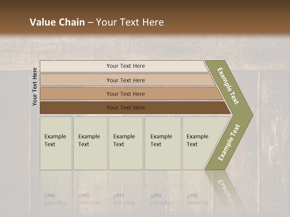 Design Wooden Board PowerPoint Template