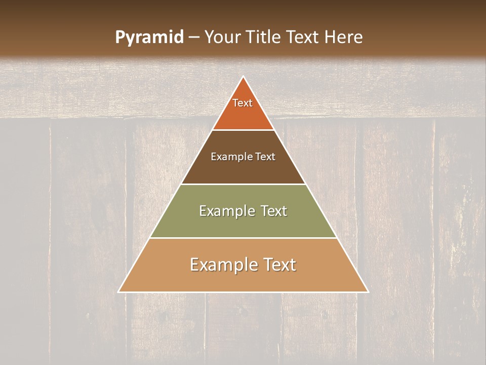 Design Wooden Board PowerPoint Template