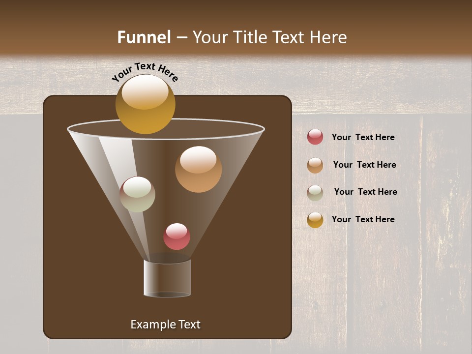 Design Wooden Board PowerPoint Template