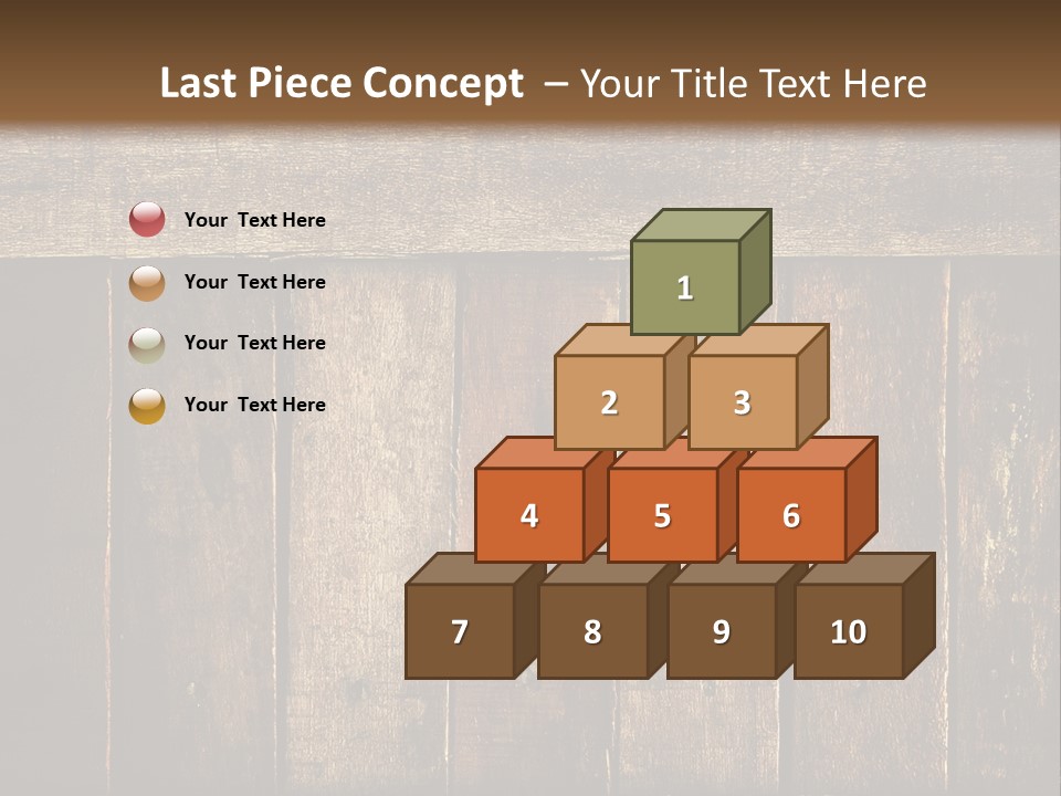 Design Wooden Board PowerPoint Template