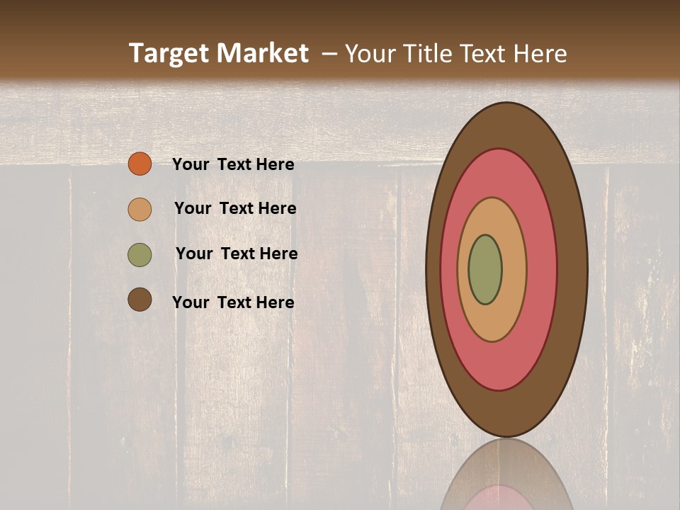 Design Wooden Board PowerPoint Template