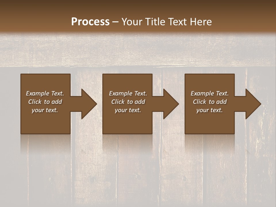 Design Wooden Board PowerPoint Template