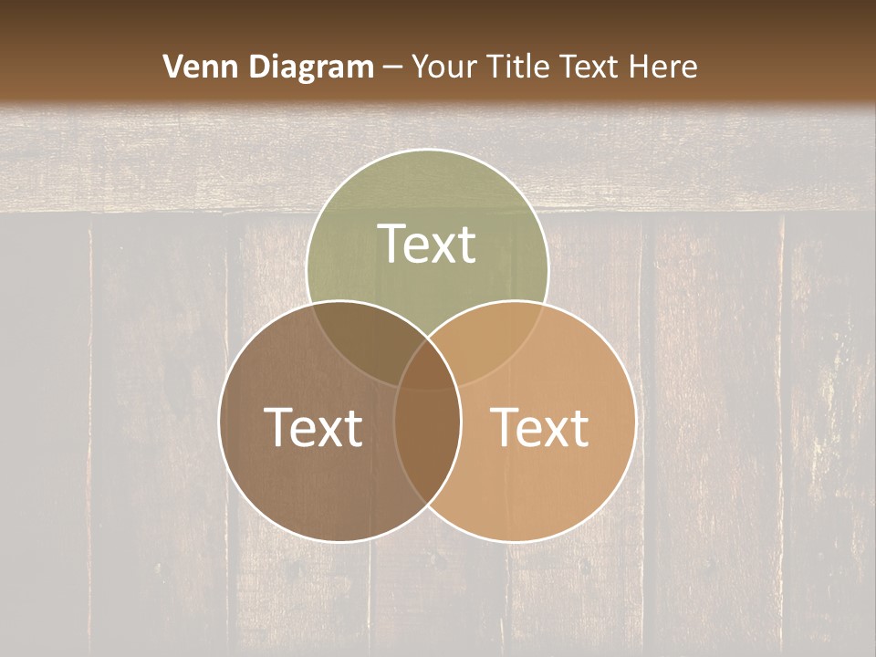 Design Wooden Board PowerPoint Template