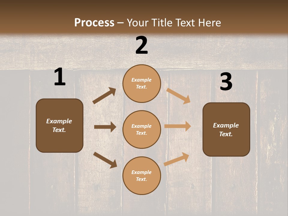 Design Wooden Board PowerPoint Template