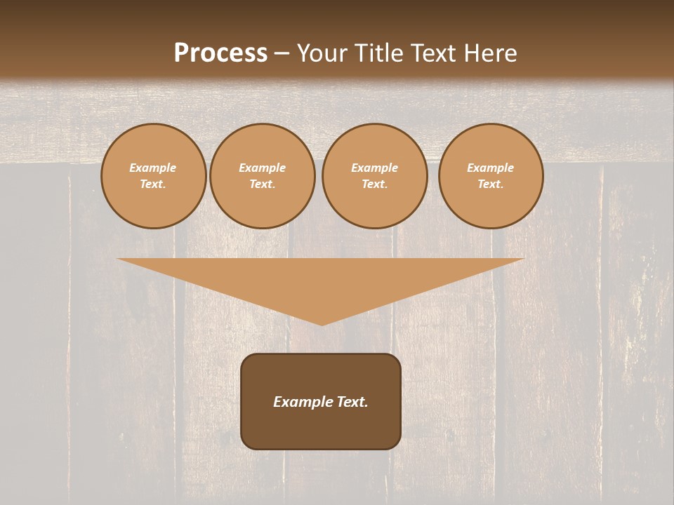 Design Wooden Board PowerPoint Template