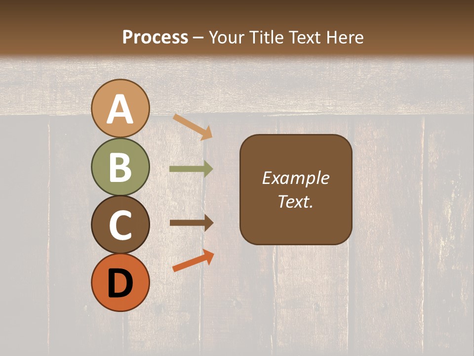 Design Wooden Board PowerPoint Template