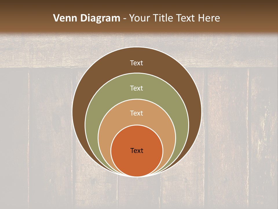 Design Wooden Board PowerPoint Template