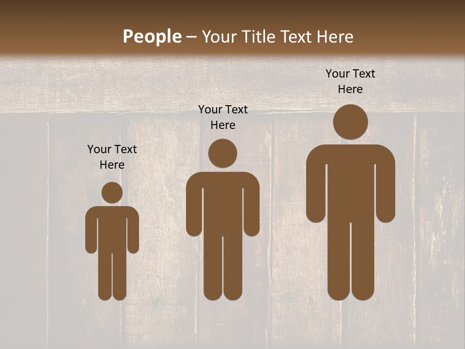Design Wooden Board PowerPoint Template