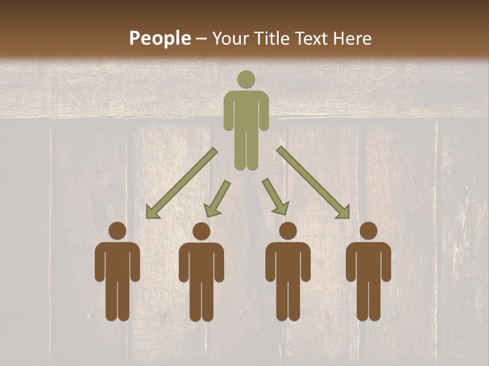 Design Wooden Board PowerPoint Template