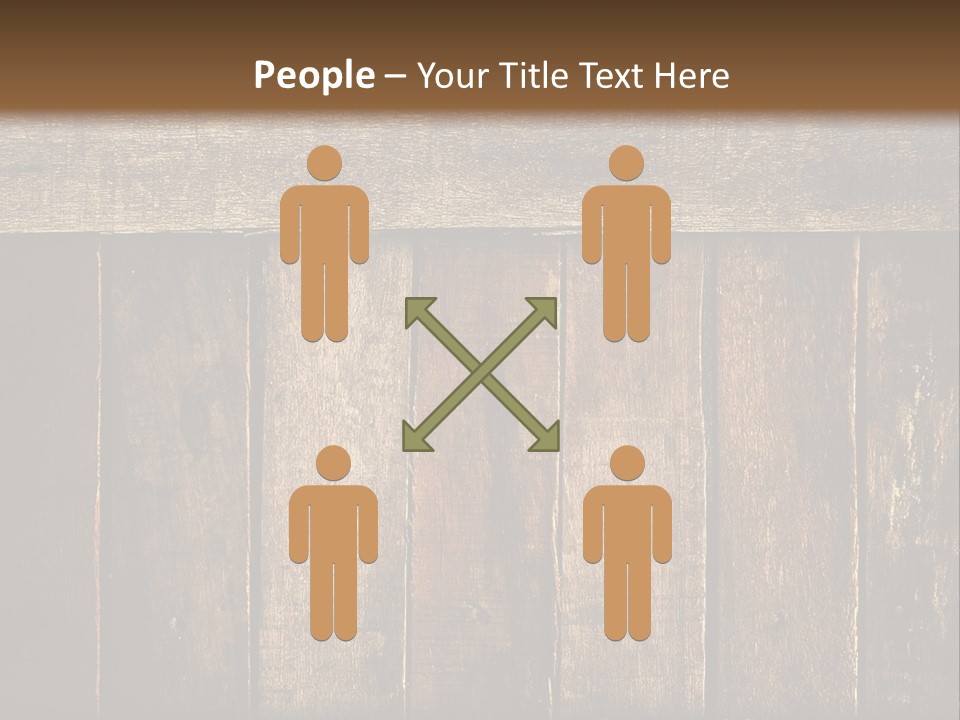 Design Wooden Board PowerPoint Template
