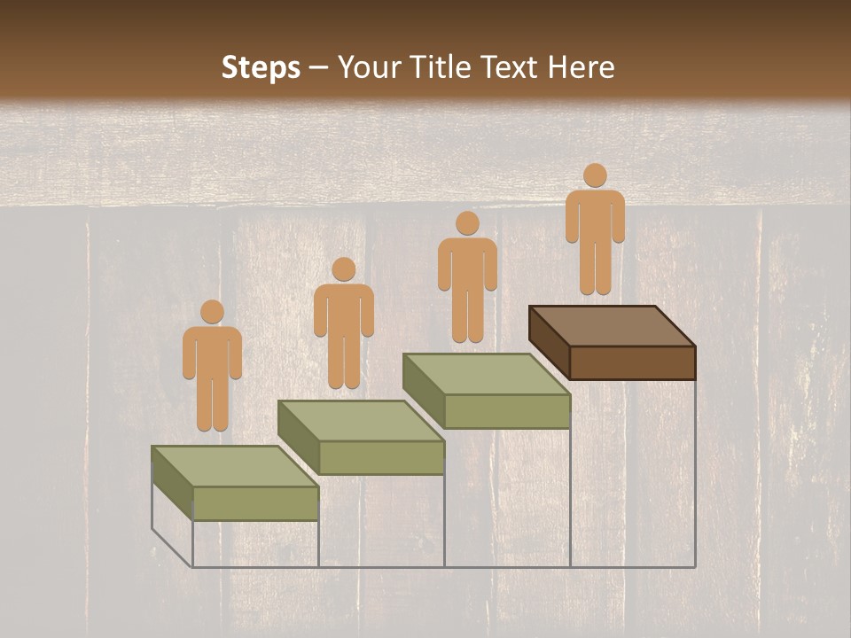 Design Wooden Board PowerPoint Template