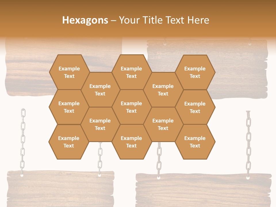 Rustic Wooden Billboard PowerPoint Template