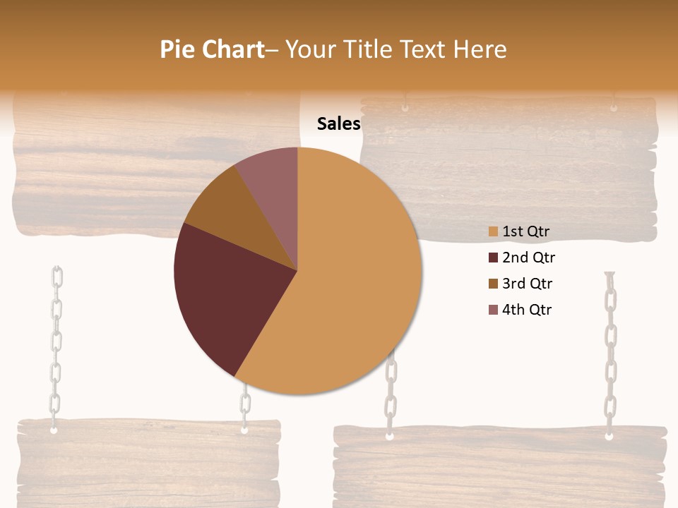 Rustic Wooden Billboard PowerPoint Template