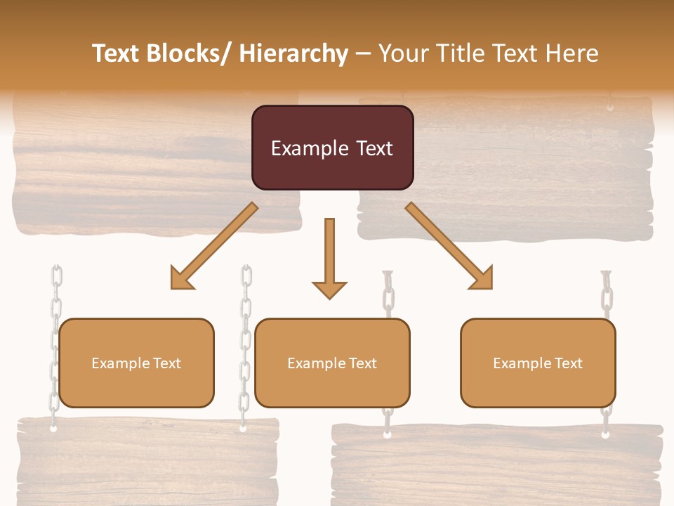 Rustic Wooden Billboard PowerPoint Template