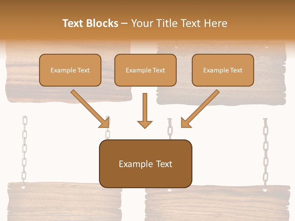 Rustic Wooden Billboard PowerPoint Template