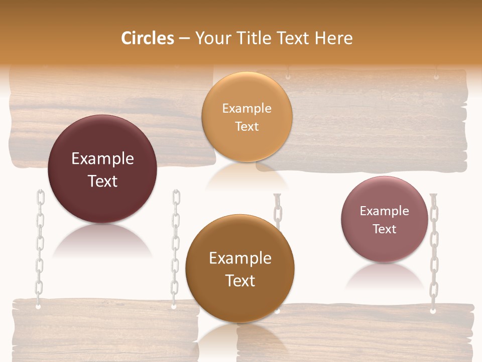 Rustic Wooden Billboard PowerPoint Template