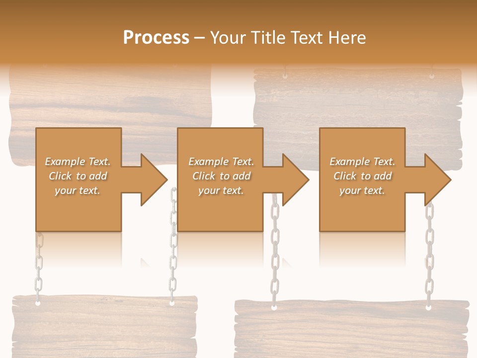 Rustic Wooden Billboard PowerPoint Template