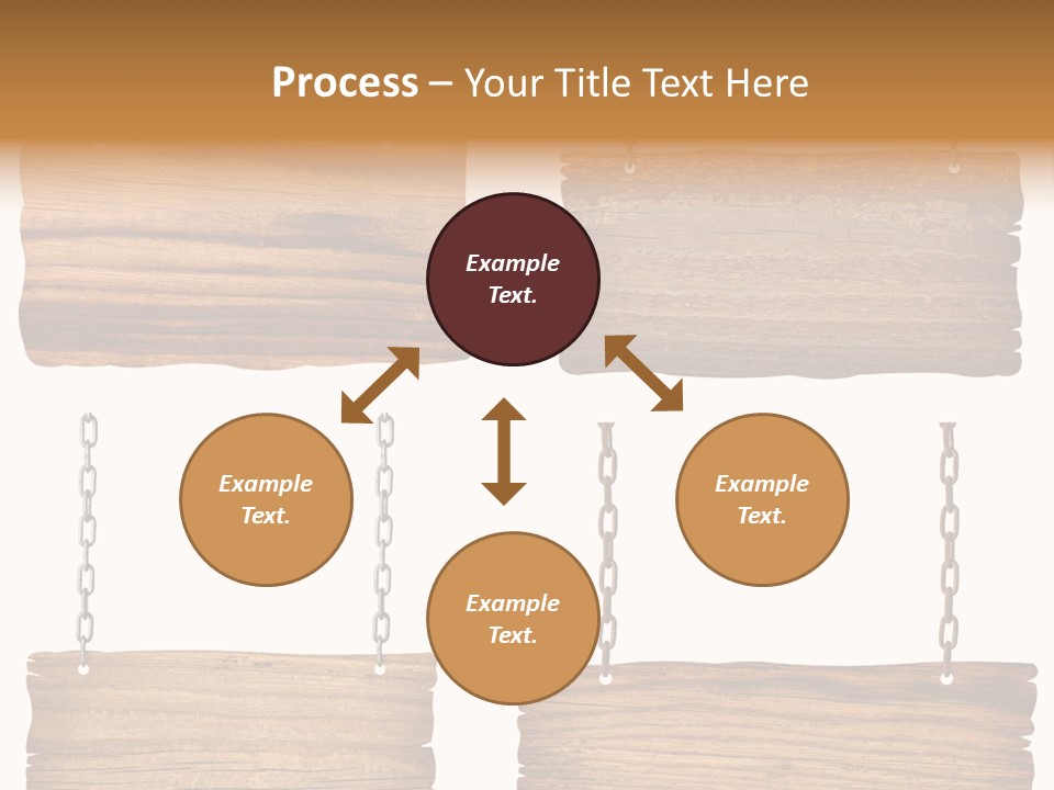 Rustic Wooden Billboard PowerPoint Template