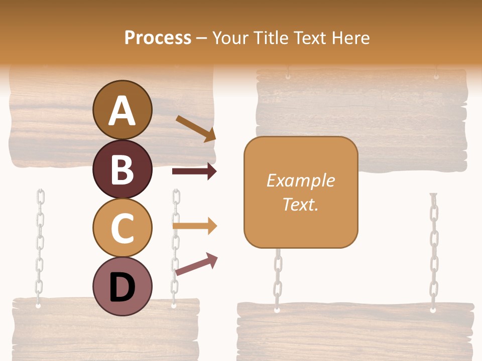 Rustic Wooden Billboard PowerPoint Template