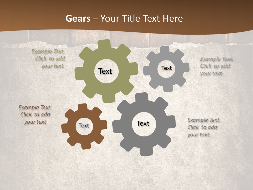 Note Poster Copy PowerPoint Template