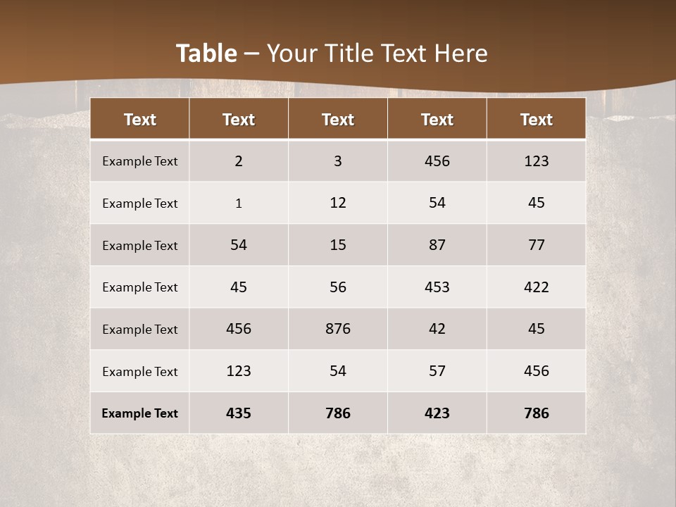 Note Poster Copy PowerPoint Template