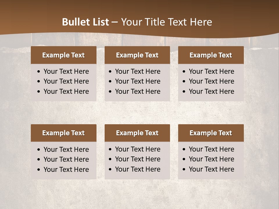Note Poster Copy PowerPoint Template