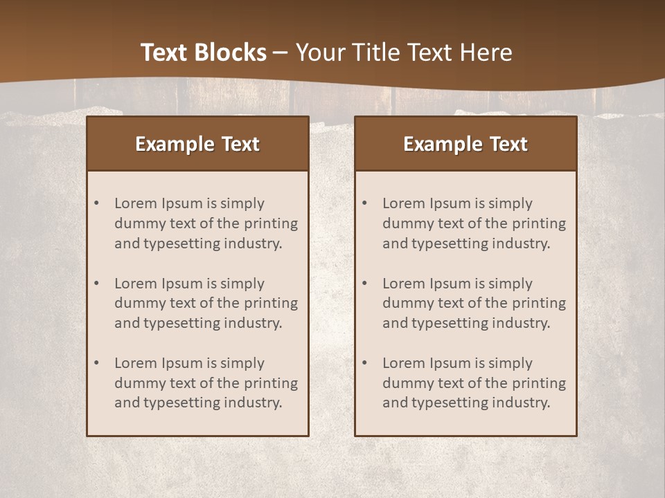 Note Poster Copy PowerPoint Template