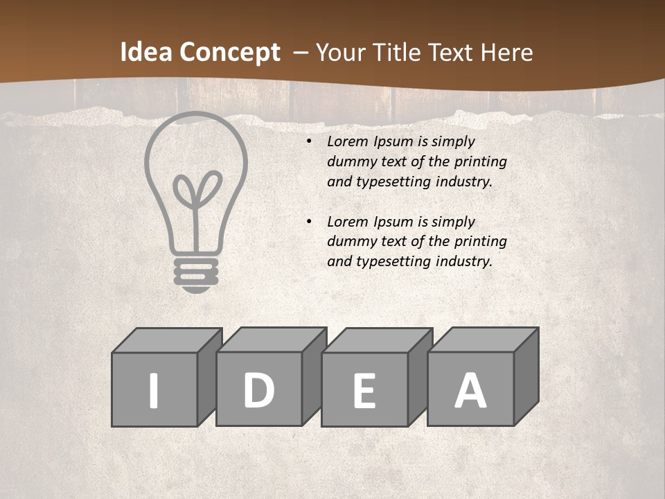 Note Poster Copy PowerPoint Template