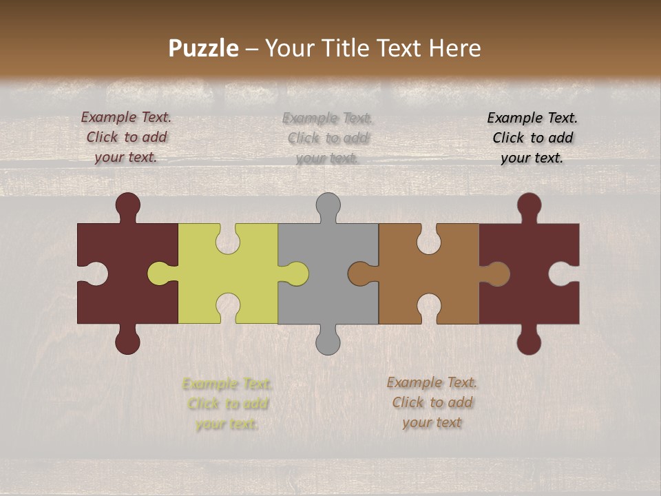 Hole Plate Design PowerPoint Template