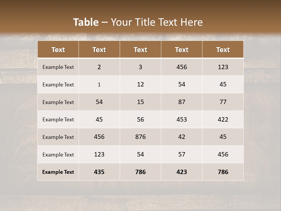 Hole Plate Design PowerPoint Template
