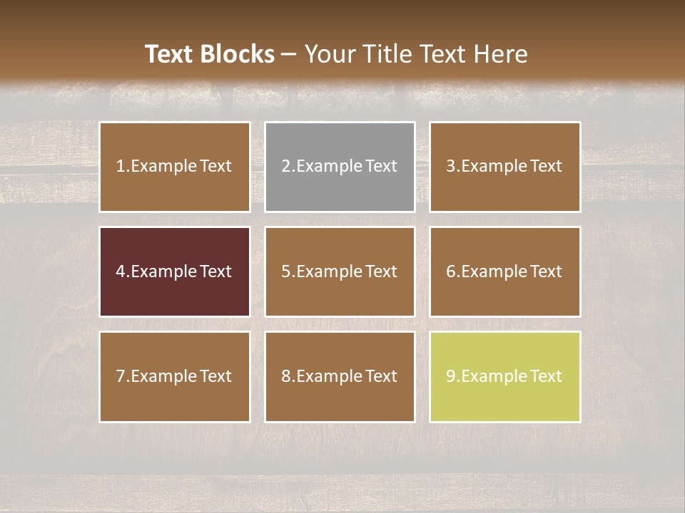 Hole Plate Design PowerPoint Template