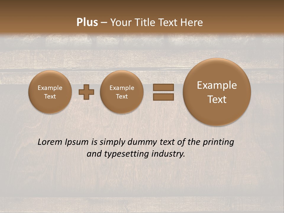 Hole Plate Design PowerPoint Template