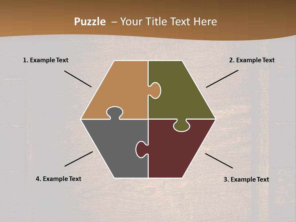 Construction Black Oak PowerPoint Template