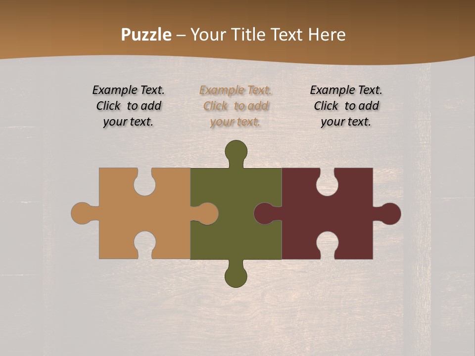 Construction Black Oak PowerPoint Template