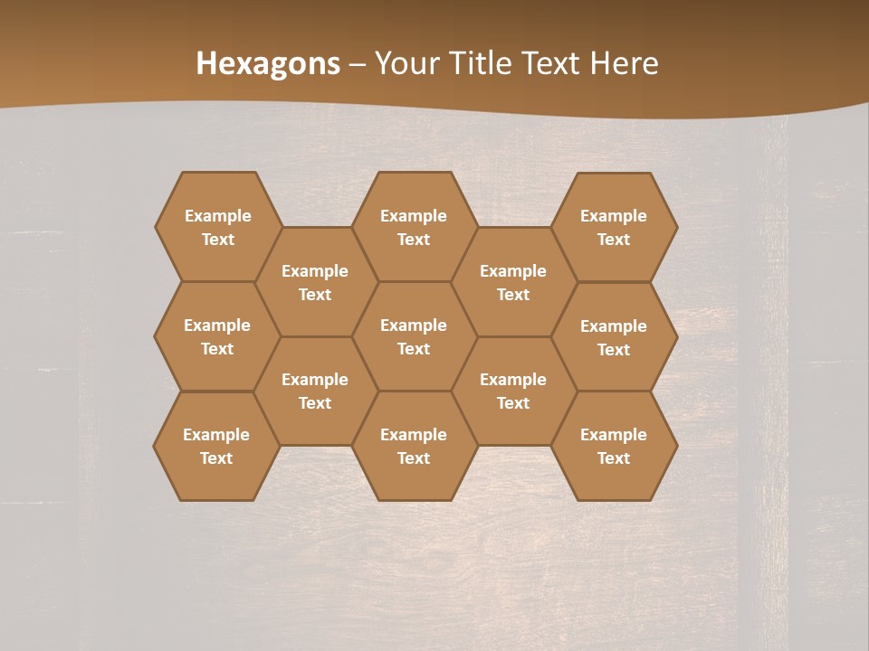 Construction Black Oak PowerPoint Template