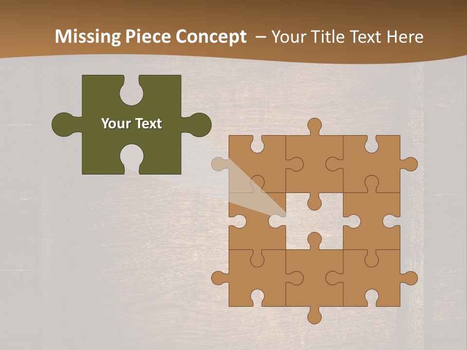 Construction Black Oak PowerPoint Template