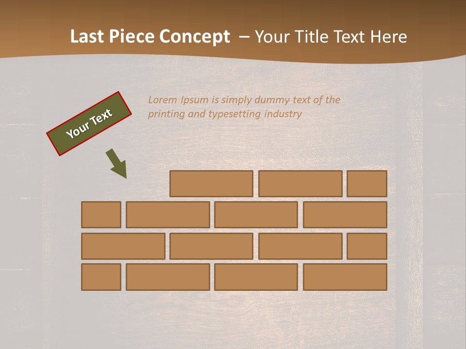 Construction Black Oak PowerPoint Template