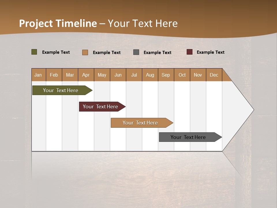 Construction Black Oak PowerPoint Template