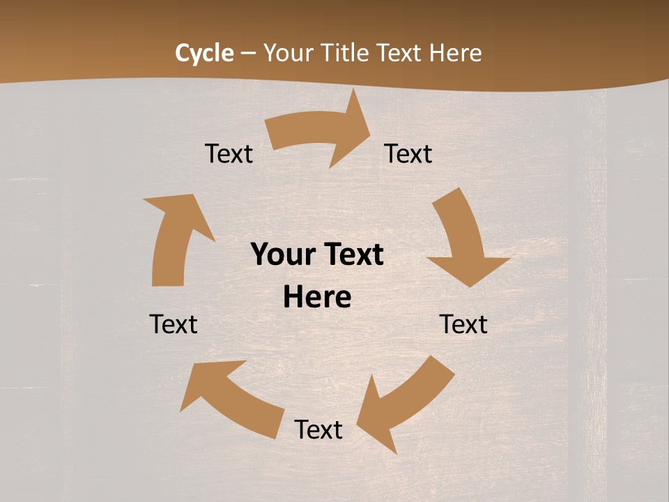 Construction Black Oak PowerPoint Template