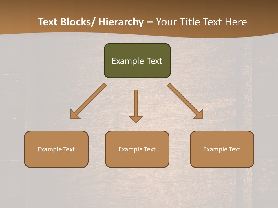 Construction Black Oak PowerPoint Template