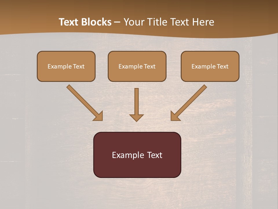 Construction Black Oak PowerPoint Template
