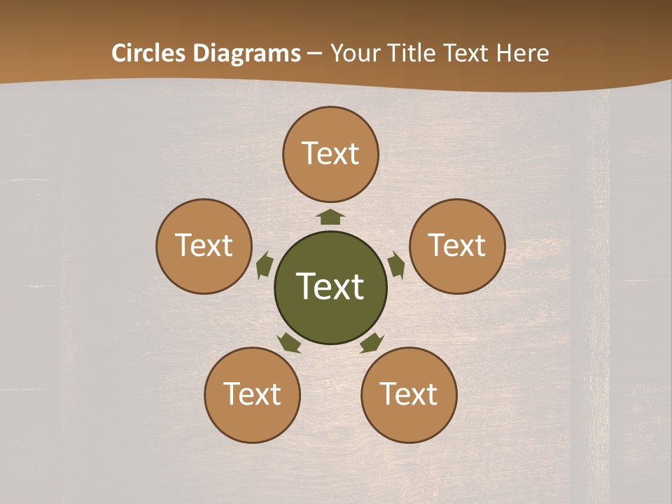 Construction Black Oak PowerPoint Template