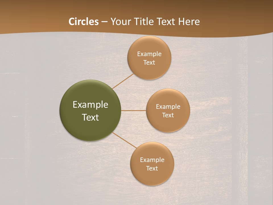 Construction Black Oak PowerPoint Template