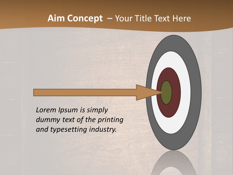 Construction Black Oak PowerPoint Template