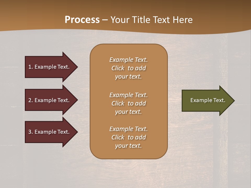 Construction Black Oak PowerPoint Template