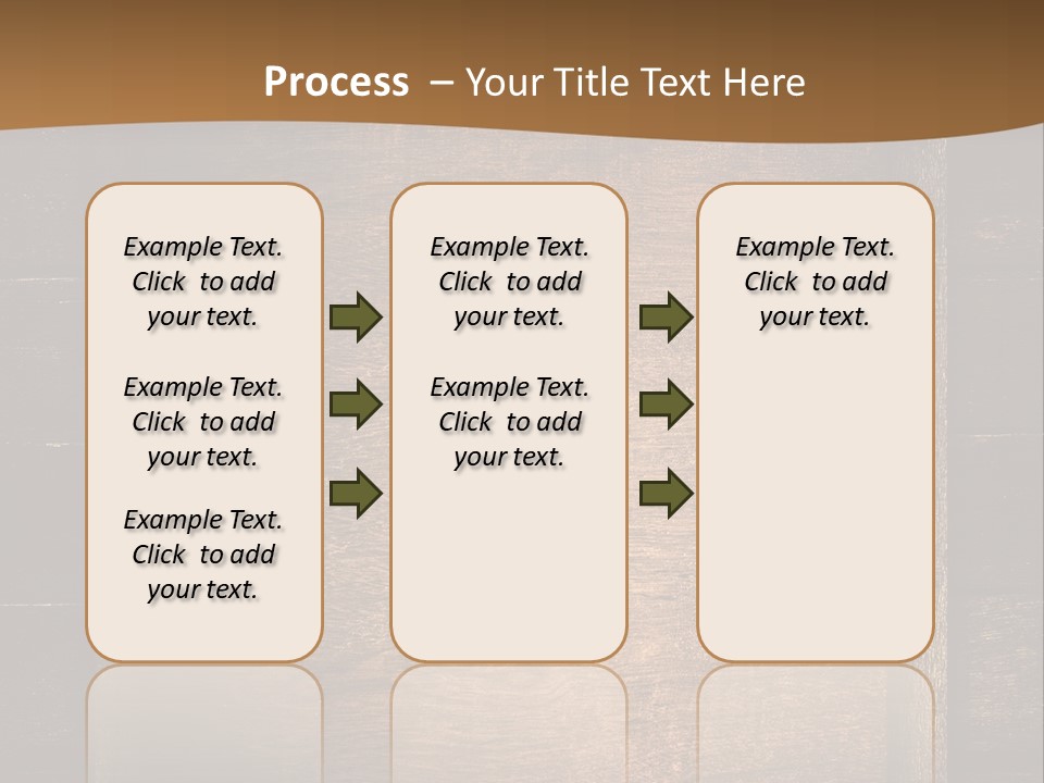 Construction Black Oak PowerPoint Template